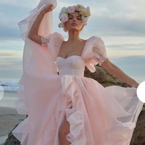 Selkie Pink Wedding Gown